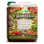 Multi-Mite 2.5L Liquid Seaweed Organic Cold Pressed Concentrate - 100% Natural - Plant Feed Fertiliser Trees Lawn Veg & House Plants Root or Foliar Feed (2.5 LITRES)