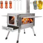 Outdoor Wood Burning Stove, Portabl