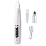 Foodie Puppies USB Rechargeable Dog Paw Hair Trimmer with LED Light - (16 cm) I Low Noise Pet Grooming Tool with Precision Stainless Steel Blades for Paws, Ears & Sensitive Areas