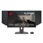 BenQ ZOWIE XL2746K 27" Gaming Monitor 240Hz | DyAc+ | Color Vibrance | Black eQualizer for Competitive Edge | Enhanced Height, Tilt and Base Adjustment | XL Setting to Share | S-Switch | Shield | VESA