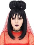 Ruina Black Wig for Bride Lydia Cos