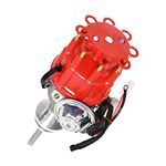 A-Team Performance Complete Ready to Run Distributor Compatible with Chrysler Dodge Mopar Big Block 413 426 440 R2R Two-Wire Installation Red Cap