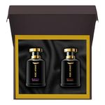 Park Avenue For Him | Luxury Perfume Gift Set for Men | 2 x 100ml | Euphoria & Conquer | Long Lasting EDP | Amber | Musk | Premium Fragrance