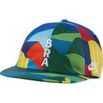 Nike SB x Parra Federation Kit Strapback Hat Cap (Brazil), Yellow