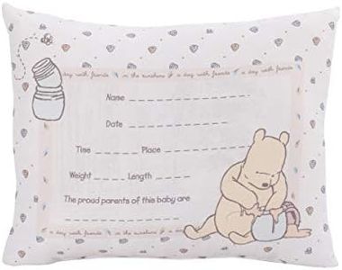 Disney Winnie The Pooh Decorative Keepsake Pillow – Personalized Birth Pillow