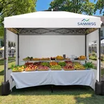 10X10 Pop Up Canopy Tent with 3 Sid