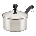 Farberware Classic Series Stainless Steel 1-Quart Covered Saucepan