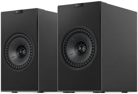KEF Coda W Wireless HiFi Speakers (Dark Titanium)