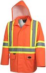 Pioneer V1081350 Hi-Viz Safety Rain