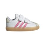 adidas VL Court 3.0 CF I FTWWHT/BLIPNK/ALUMIN,Unisex,Infant,6K