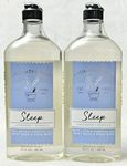 Bath & Body Works Aromatherapy SLEEP Lavender + Vanilla Body Wash & Foam Bath (2 Pack)