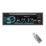 Single Din Car Stereo Digital Bluetooth Audio MP3 Player Music Stereo Support FM Receiver Radio Bluetooth Hands-Free Calling USB Playback & Charging AUX TF Input & Remote