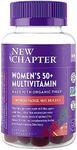 New Chapter Women’s 50+ Multivitamin Gummies – 66% Less Sugar, Women’s Healthy Aging Gummy Vitamins with Vitamin C, B Vitamins & Zinc, Non-GMO, Gluten Free, Berry Citrus Flavored, 90 ct