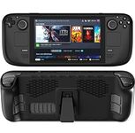 PROOCI Protective Case for Steam Deck with Stand Base, Trackpad and L4/L5/R4/R5 Buttons, Rugged TPU Protector Cover Shell Easy Heat Dissipation, Shock-Absorption, Non-Slip, and Anti-Scratch Design