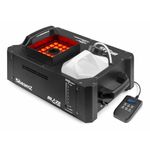 beamz Blaze1200 Vertical Smoke Machine 1200W with 24x4W RGBA LED Lights - Powerful Fog Effect for DJs, Stages, Parties - Vertical & Horizontal Fog Machine, DMX Control, Wireless Remote Included