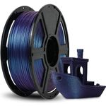 FLASHFORGE 3D Printer Filament Chameleon PLA Color Shift Filament 1.75mm, Changes Color with Light and Angles, 1KG Spool (2.2lbs), Dimensional Accuracy +/- 0.02mm for FDM 3D Printers (Nebula Purple)