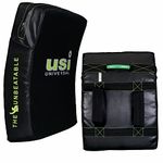 USI UNIVERSAL THE UNBEATABLE Curved Hit Shield MMA Training Kicking Target Karate Punch Pad Large