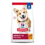 Hill's Science Diet Adult Small Bites Dry Dog Food, Chicken & Barley Recipe, 5 lb Bag