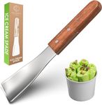 Oliver's Kitchen ® Ice Cream Scoop & Spade - Create 'Instagram-Worthy' Desserts at Home! Premium Quality Ice Cream Scooper with Stylish, Ergonomic Wooden Handle