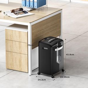 Bonsaii 12-Sheet Micro Cut Paper Shredder – High Security