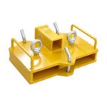 MaxxHaul 50842 Forklift Hitch Attachment - 2" Hitch Receiver for Forklift Dual Pallet Forks