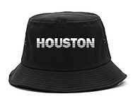 Kings Of NY Houston Texas State City Bucket Hat Black