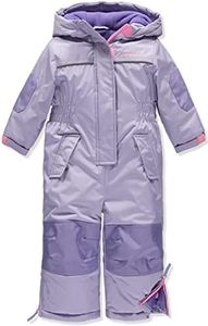 Pink Platinum Baby Girls Snowmobile Snowsuit (24 Months, Lilac)