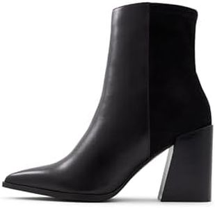 ALDO Women's Coanad Ankle Boot, Black, 10
