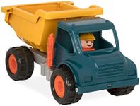 Battat - Dump Truck with Working Movable Parts and 1 Driver – Construction Vehicle Toy Trucks for Toddlers 18m+