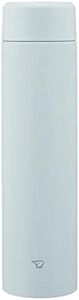 Zojirushi SM-GA72-HL Water Bottle, Screw, Stainless Steel Mug, Seamless, Direct Drinking, 24.3 fl oz (720 ml), Ice Gray