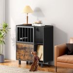 Dog-Proof Wood Cat Feeding Station