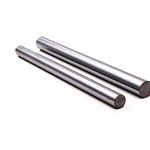 Hohitto 12mm Linear Shaft, 2pcs Linear Motion Rod Shaft Guide Diameter 12mm Length 600mm (23.62 inch), Case Hardened Chrome Plated for CNC Machines Equipments and DIY 3D Printer (Pack of 2)