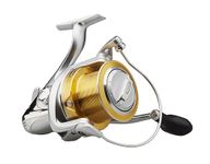 Mitchell MX Surf Reel, Fishing Reel, Spinning Reels, Sea - Surfcasting Fishing, Surfcasting, Beach, Boat, Shore, Jigging, and All-Round Use Unisex, Silver, 7000