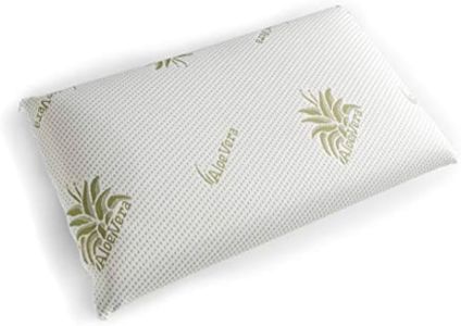 Generico CUSCINO FIOCCO MEMORY FOAM FODERA ALOE VERA ORTOPEDICO ERGONOMICO ITALIA 16 H