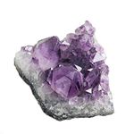 Natural Amethyst Crystal Cluster Drusy Geode Quartz Specimen Home Decoration Stone,3-6oz