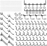 Dualshine Pegboard Hooks Set,1/4'' 