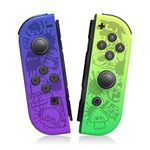 Joycon Controller for Switch, Replacement for Nintendo Switch Controller, Compatible with Nintendo Switch Wireless L/R Controller with Double Vibration Support Wake-up and Screenshot