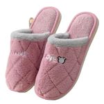 Slippers for Women Men Winter Sandals Casual Flats Home Footwear Man Girls Sliders Flip Flops Chappals Ladies Clogs Sleeper Slides Stylish Ortho Soft (Purple UK 5)