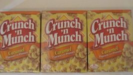 Crunch 'N Munch Caramel Popcorn, 6-Ounce Boxes (Pack of 3) by Crunch 'n Munch