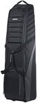 Bag Boy T-750 Golf Travel Cover for Airlines, Extra-Thick 4-Sided Padded Top, Internal Compression Strap, Lockable Full Wrap-Around Zipper, Black/Charcoal