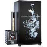 Bradley Smoker BS611 4-Rack Outdoor Electric Smoker, Digital Vertical Smoker With Stainless Steel Grill