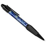 DV DESIGN Vincent Van Gogh Starry Night Art Cover Black Ballpoint Pen - Student #14014