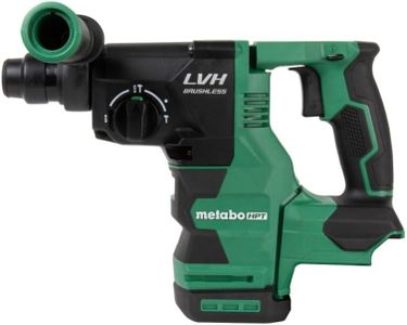 Metabo HPT 18V MultiVolt™ Rotary Hammer | Tool Only - No Battery | 1-1/32-Inch Capacity | SDS Plus | Low Vibration Handle | Reactive Force Control | DH1826DAQ4
