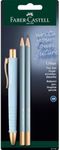 Faber-Castell 241122 Writing Set Sky Blue with Poly Ball Urban Ballpoint Pen and 2 Urban Pencils