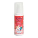 Childs Farm Tangle Taming Hair Detangler Spray, Heat Styling Protector, Strawberry and Mint, Children, Kids, 100ml