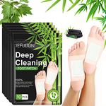 Youery Foot Detox Patches, 50 Pcs Detox Foot Pads,Detox Pads to Remove Toxins Deep Cleansing, for Stress Relief, Improve Sleep Quality, Enhance Blood Circulation