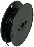 George L's 155 Guage Instrument Cable Roll (Black, 50 Foot)