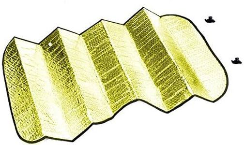 Car Windscreen Sun Visor Reflective Shade/Heat Interior Windshield Gold/Silver