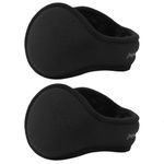 Dwenarry Winter Warm Ear muffs Unisex Foldable Ear Warmers adjustable fleece earmuffs for Men Women Cold Weather