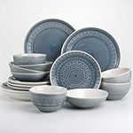 Euro Ceramica Fez 16 Piece Double B